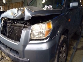 2006 PILOT BLUE, EX-L, 3.5L, AT, AWD.  A24042